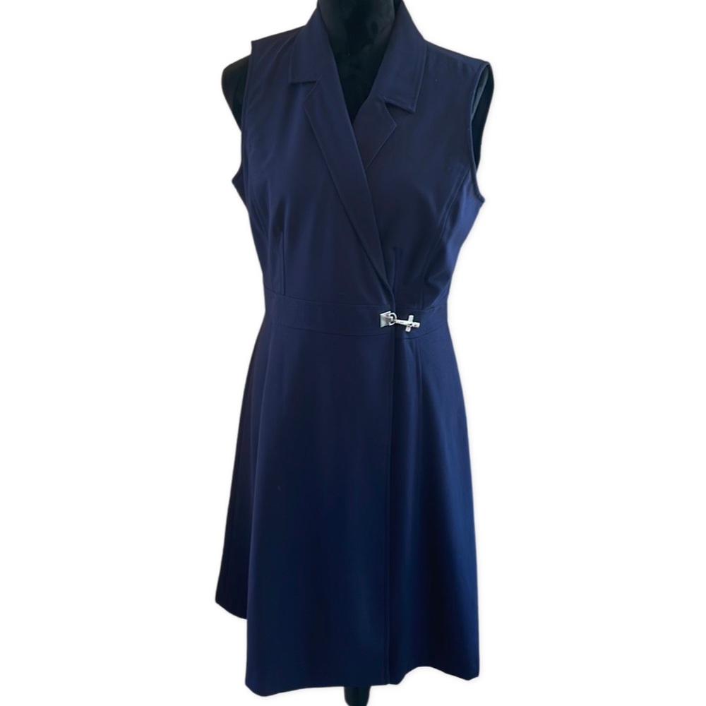 Calvin Kline navy blue dress